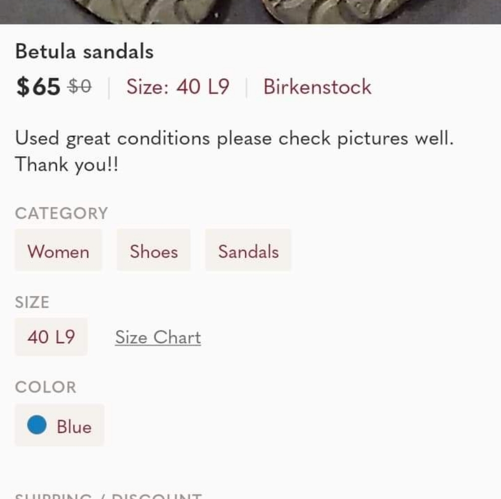 Betula sandals - Picture 9 of 9